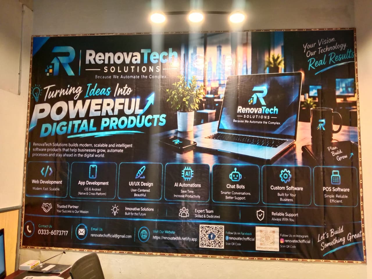 RenovaTech digital solutions and automation services